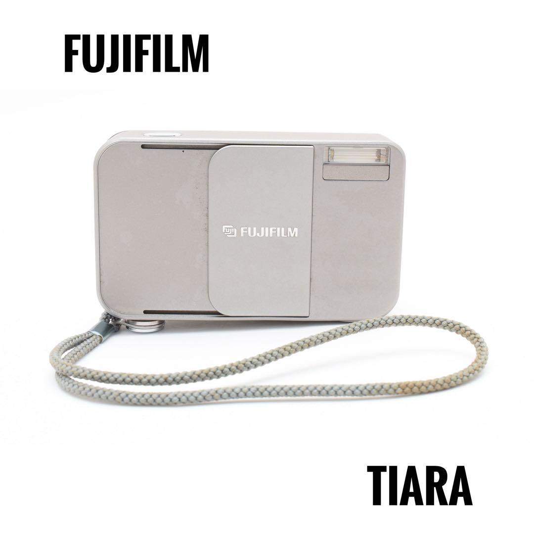 【美品】フジフィルム FUJIFILM TIARA コンパクトフィルムカメラ