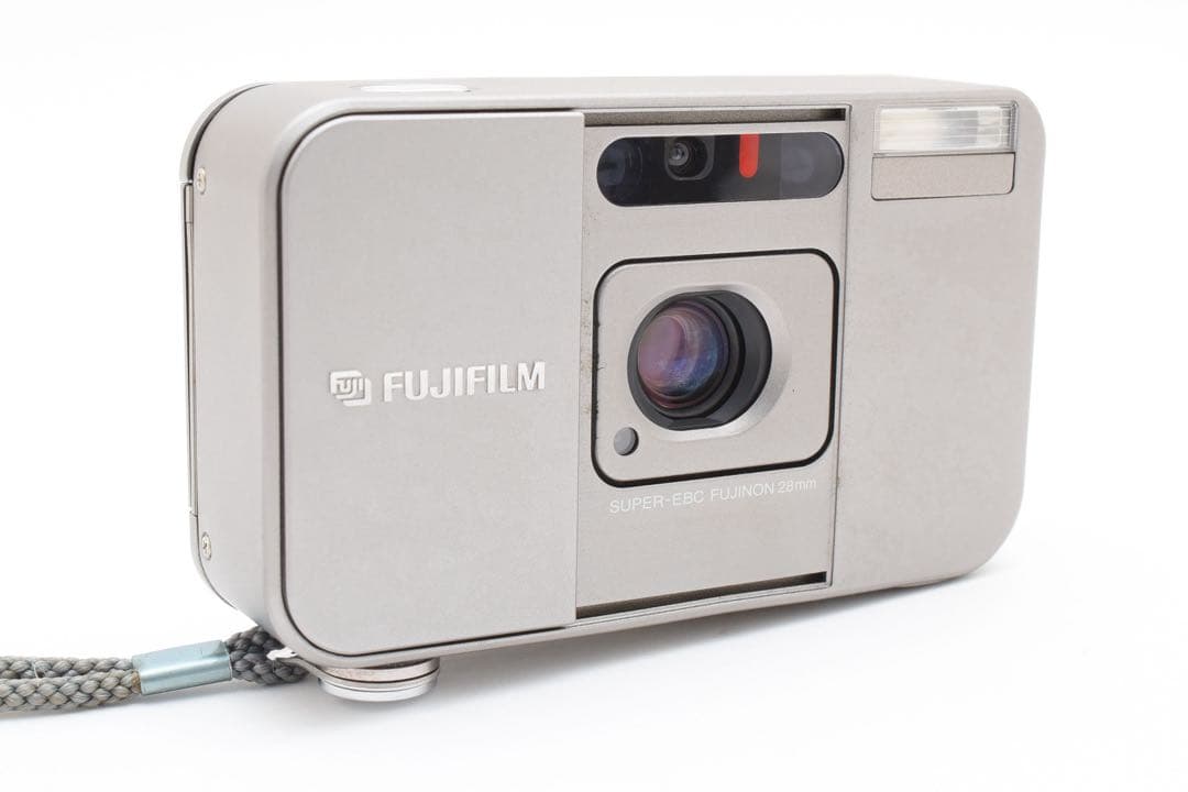 【美品】フジフィルム FUJIFILM TIARA コンパクトフィルムカメラ