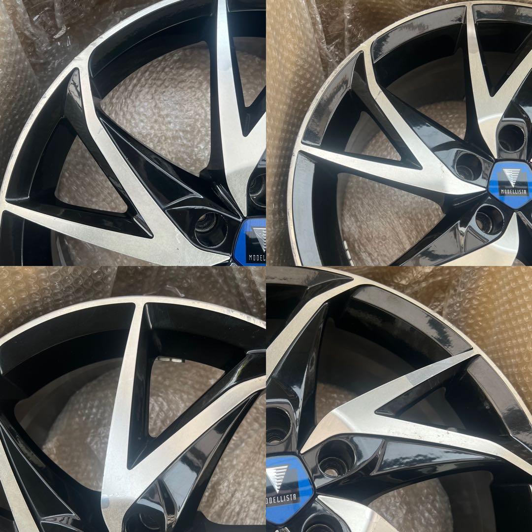 トヨタ プリウス モデリスタ ウイングダンサー8 純正OPホイール17インチ4本