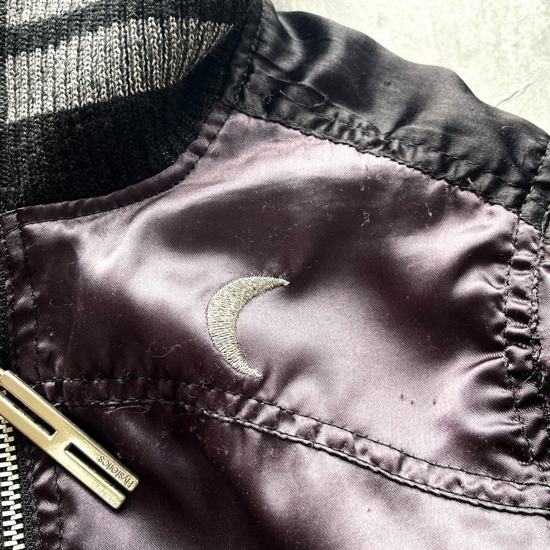 00s HYSTEIC GLAMOUR ガール 刺繍 短丈　スカジャン ムーン