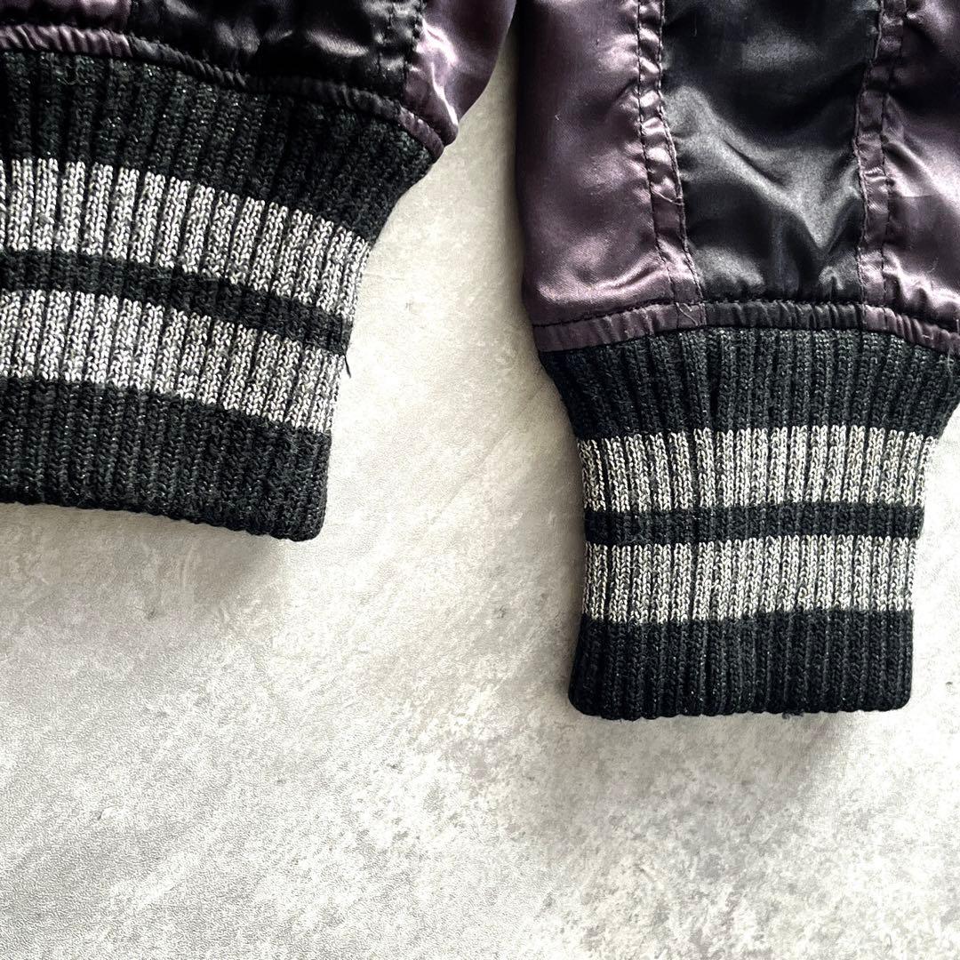 00s HYSTEIC GLAMOUR ガール 刺繍 短丈　スカジャン ムーン