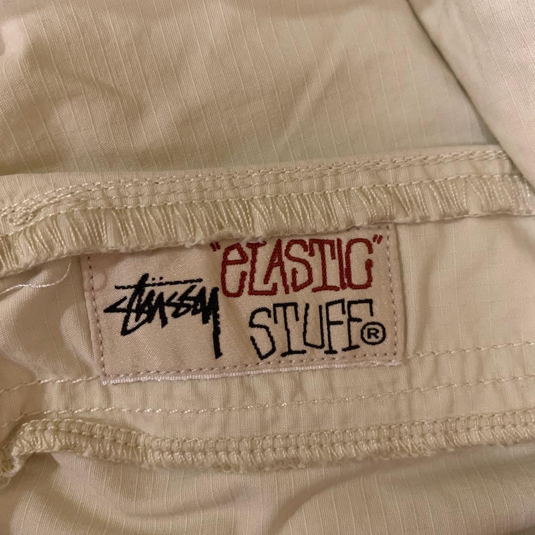 Stussy ライトイエロー カーゴパンツ M