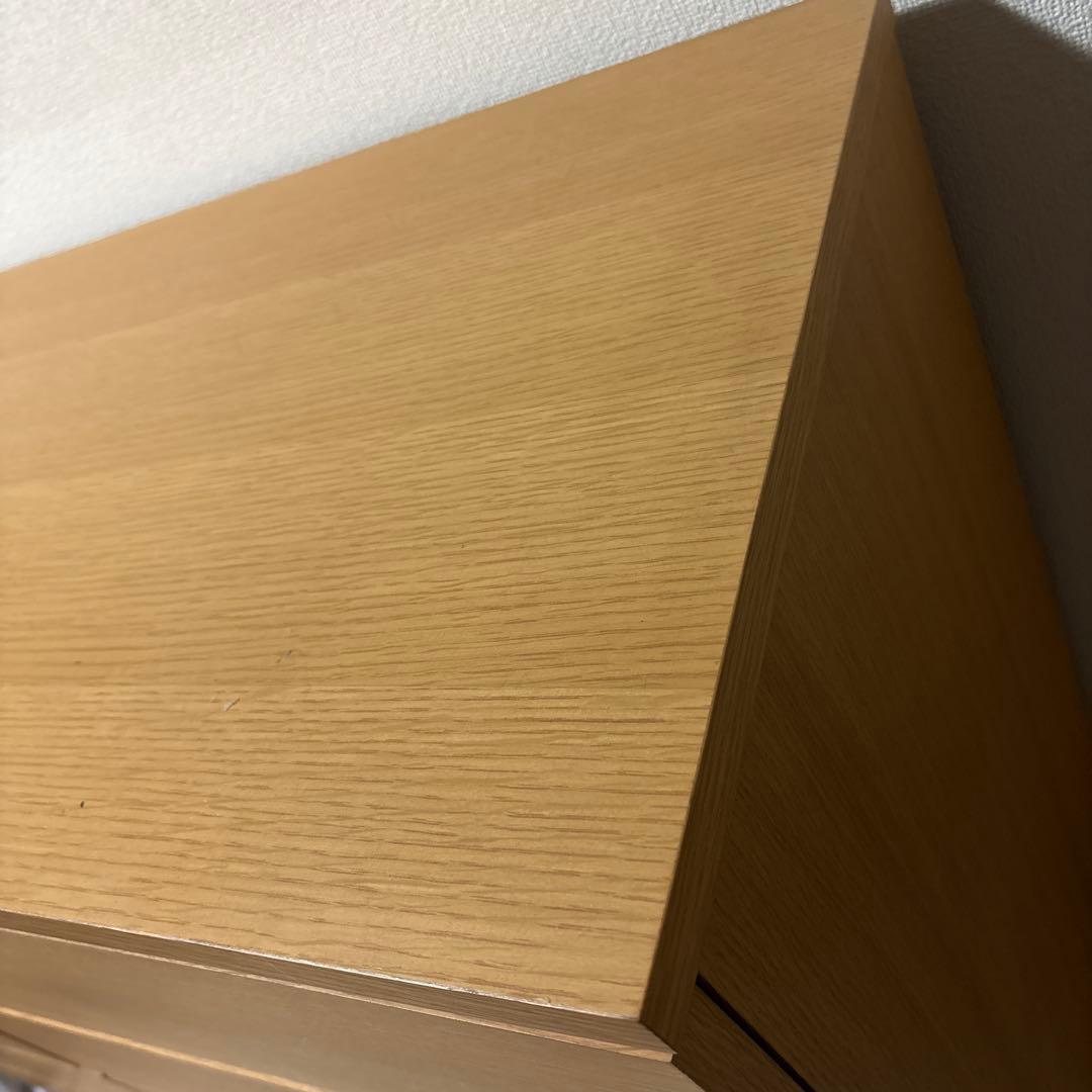 無印　無垢　チェスト
