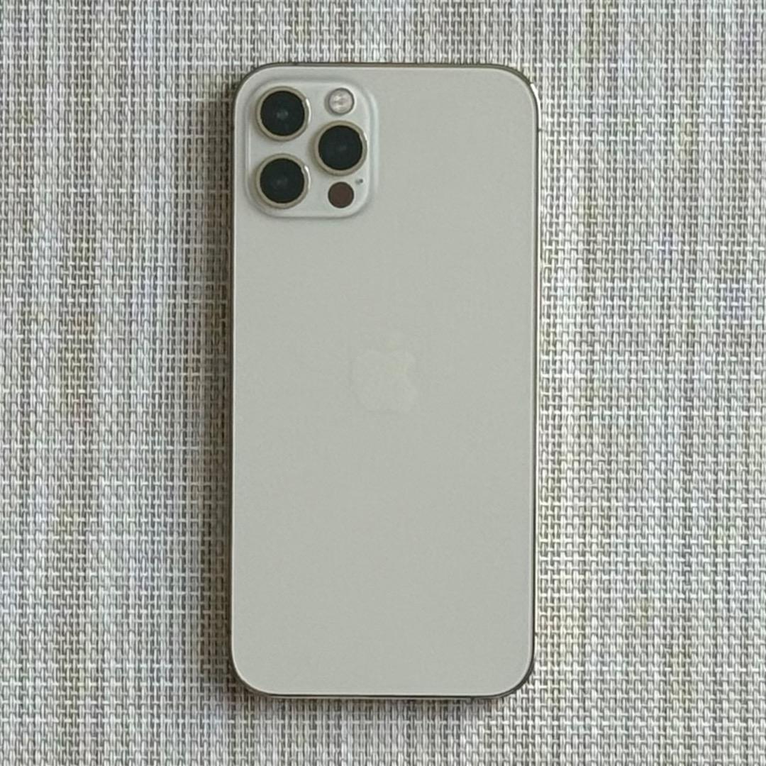 超美品 アップル iPhone 12 Pro ゴールド 256GB
