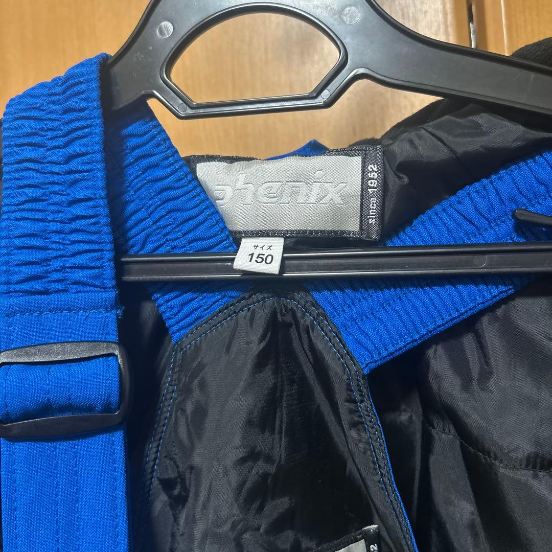 phenix 子ども用スキーウェア 赤/青　手袋プレゼント