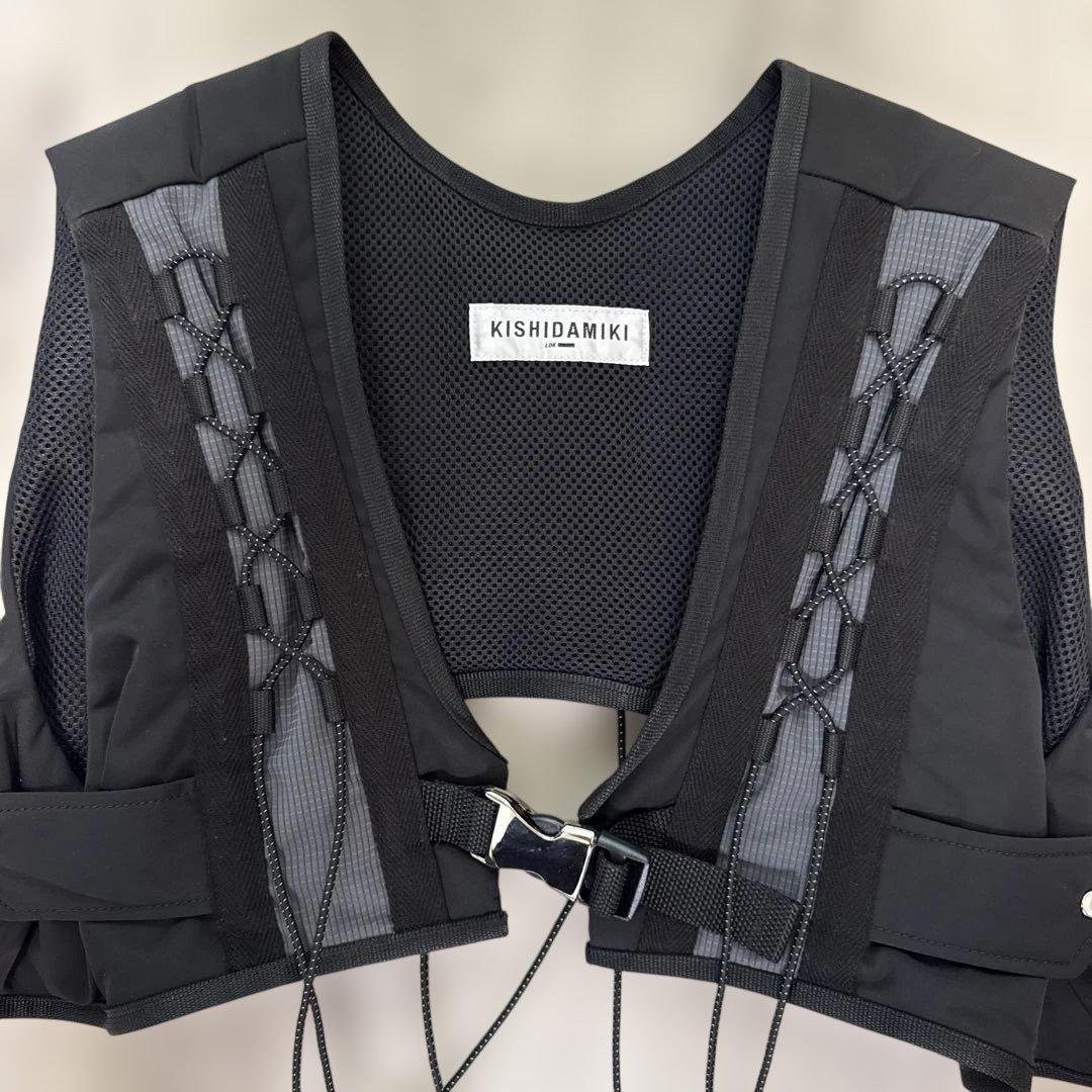 KISHIDAMIKI キシダミキ レースアップベスト litmus リトマス