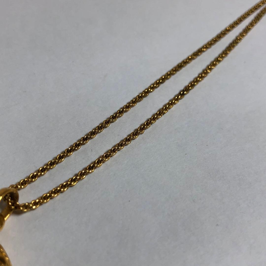 CHANEL ネックレス ヴィンテージ ゴールド ココマーク サークル