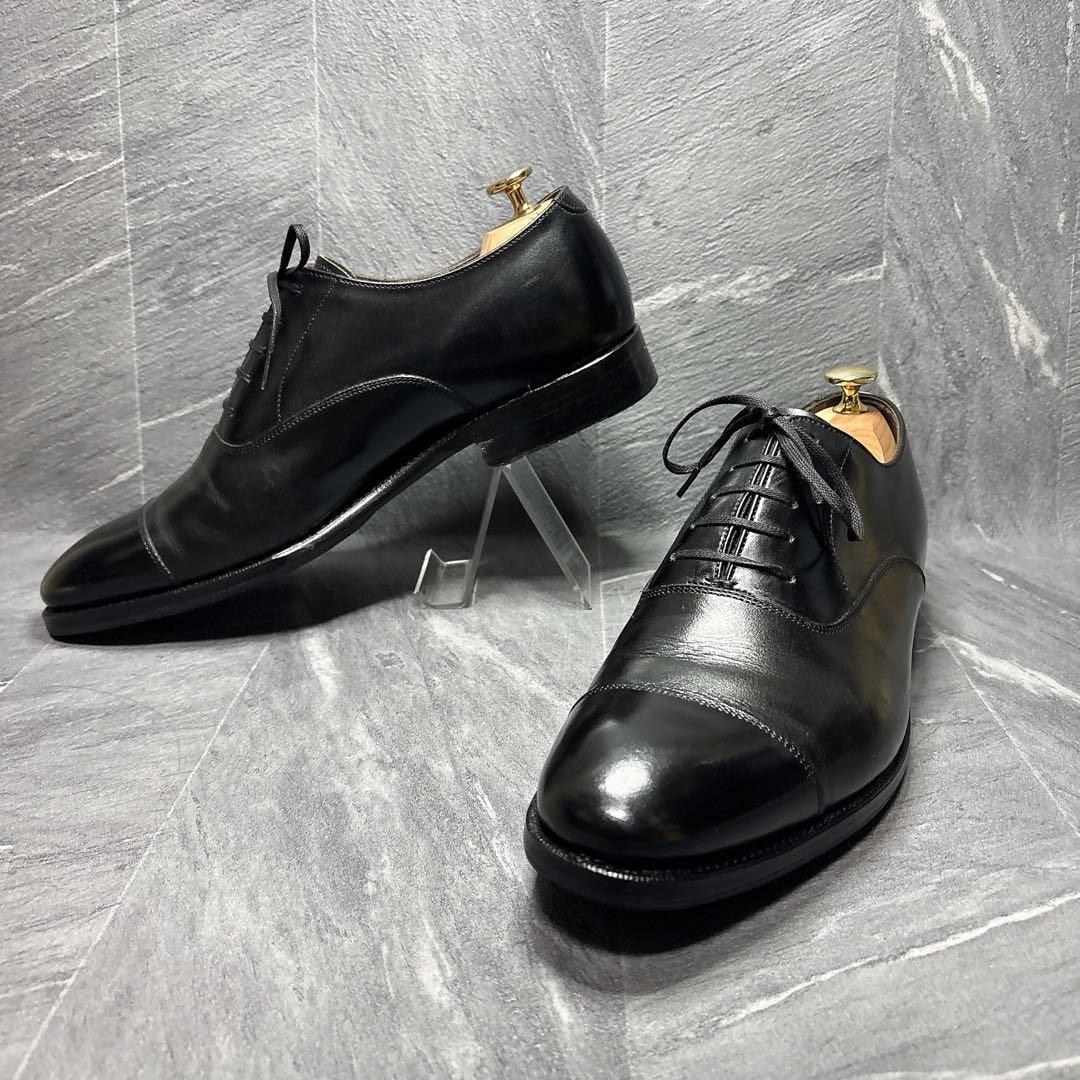 美品 ONLY グッドイヤーウェルト製法 革靴 Vibramソール 黒