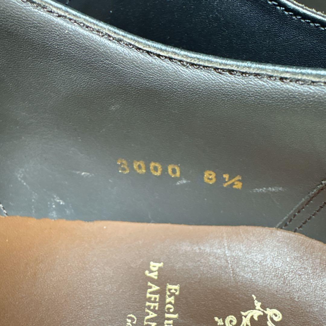 美品 ONLY グッドイヤーウェルト製法 革靴 Vibramソール 黒