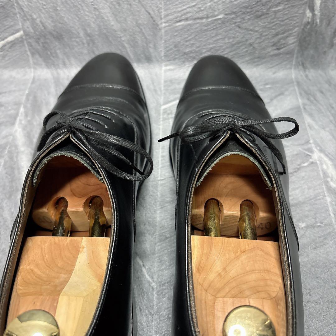 美品 ONLY グッドイヤーウェルト製法 革靴 Vibramソール 黒