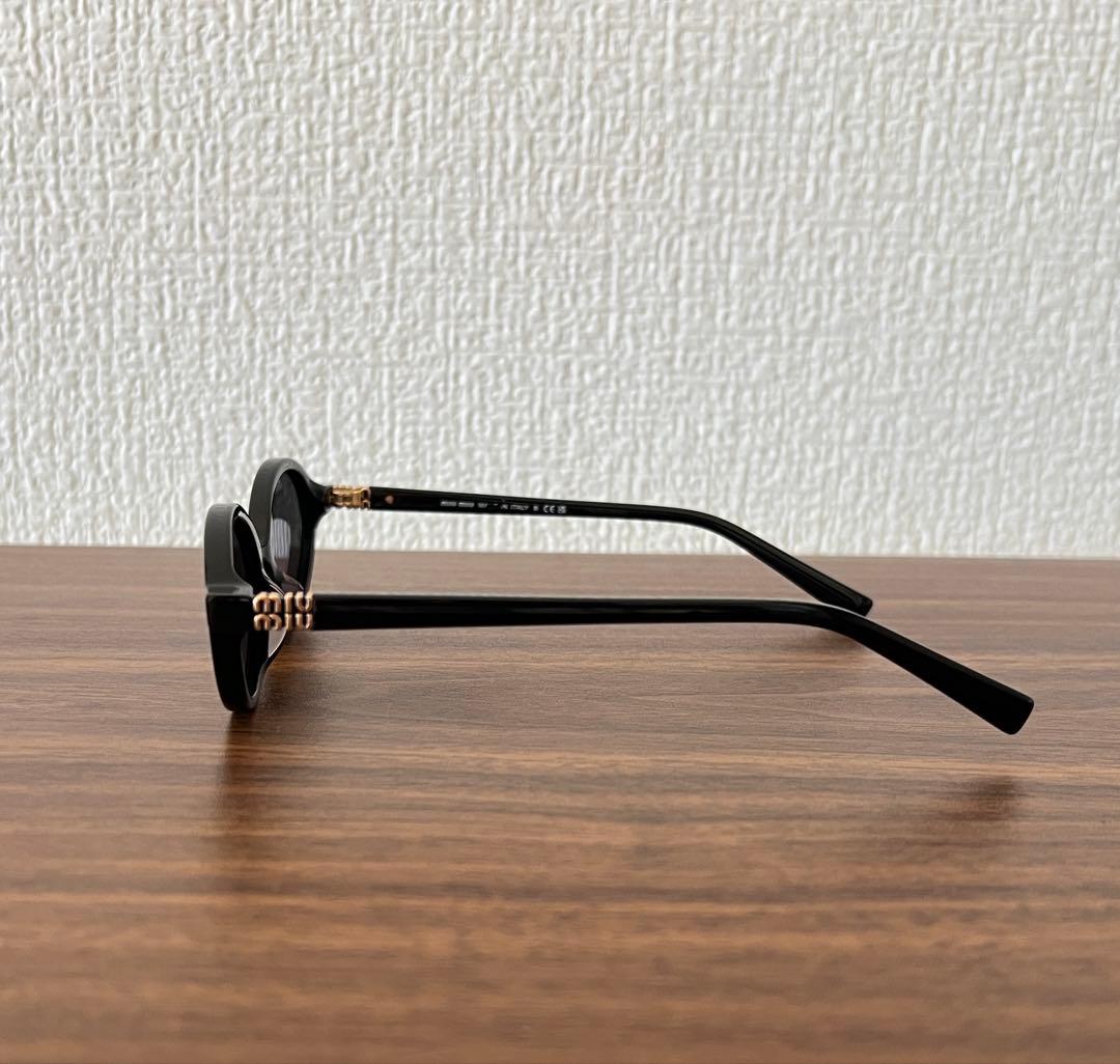 miumiu ミュウミュウ ミュウ リガード サングラス メガネ 眼鏡 ブラック