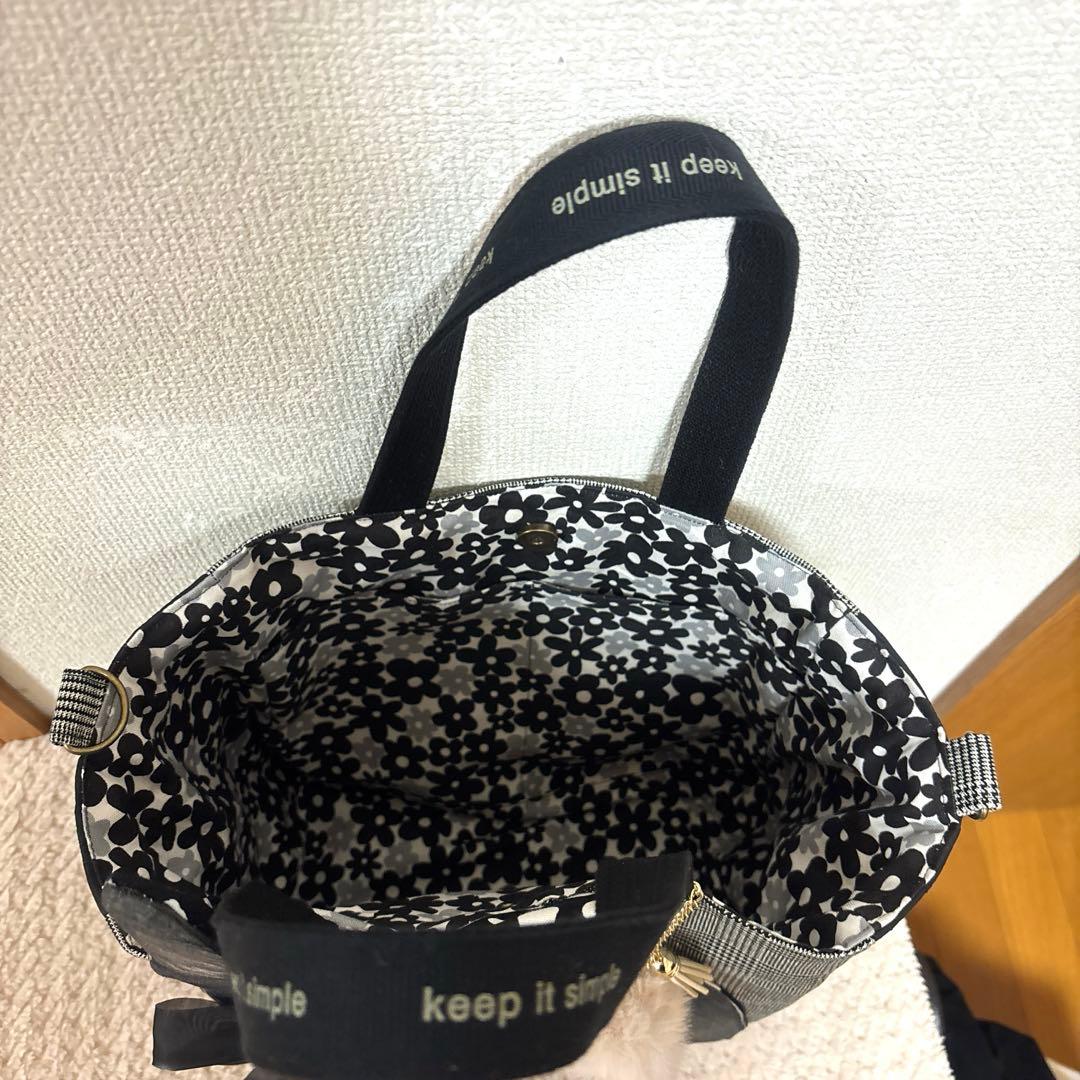 ゆ*ら様 コヤンイサムチョン　超Big黒猫ちゃんサイドポケットトート