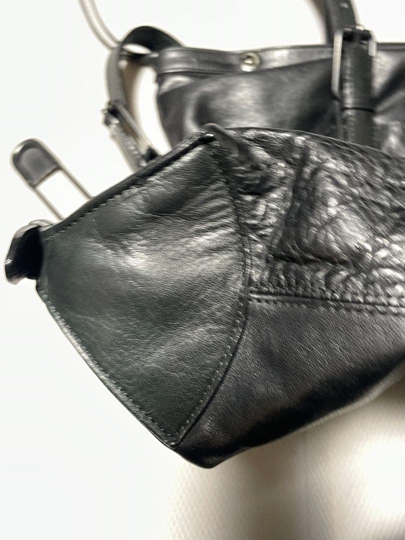 パトリックステファン 初期型 アトリエバッグ 馬革 黒 日本製