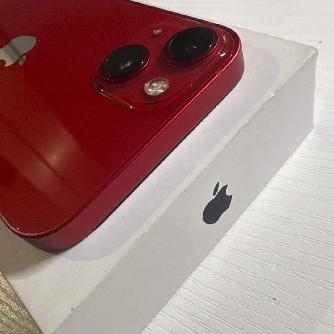 iPhone13 128GB SIMフリー レッド 極美品