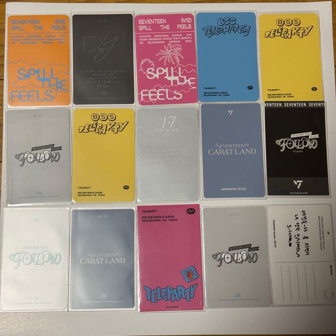 SEVENTEEN DK ドギョム トレカ