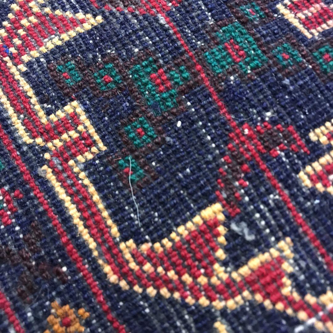 バルーチ　トライバルラグ　ヴィンテージ！　アフガニスタン絨毯　手織り