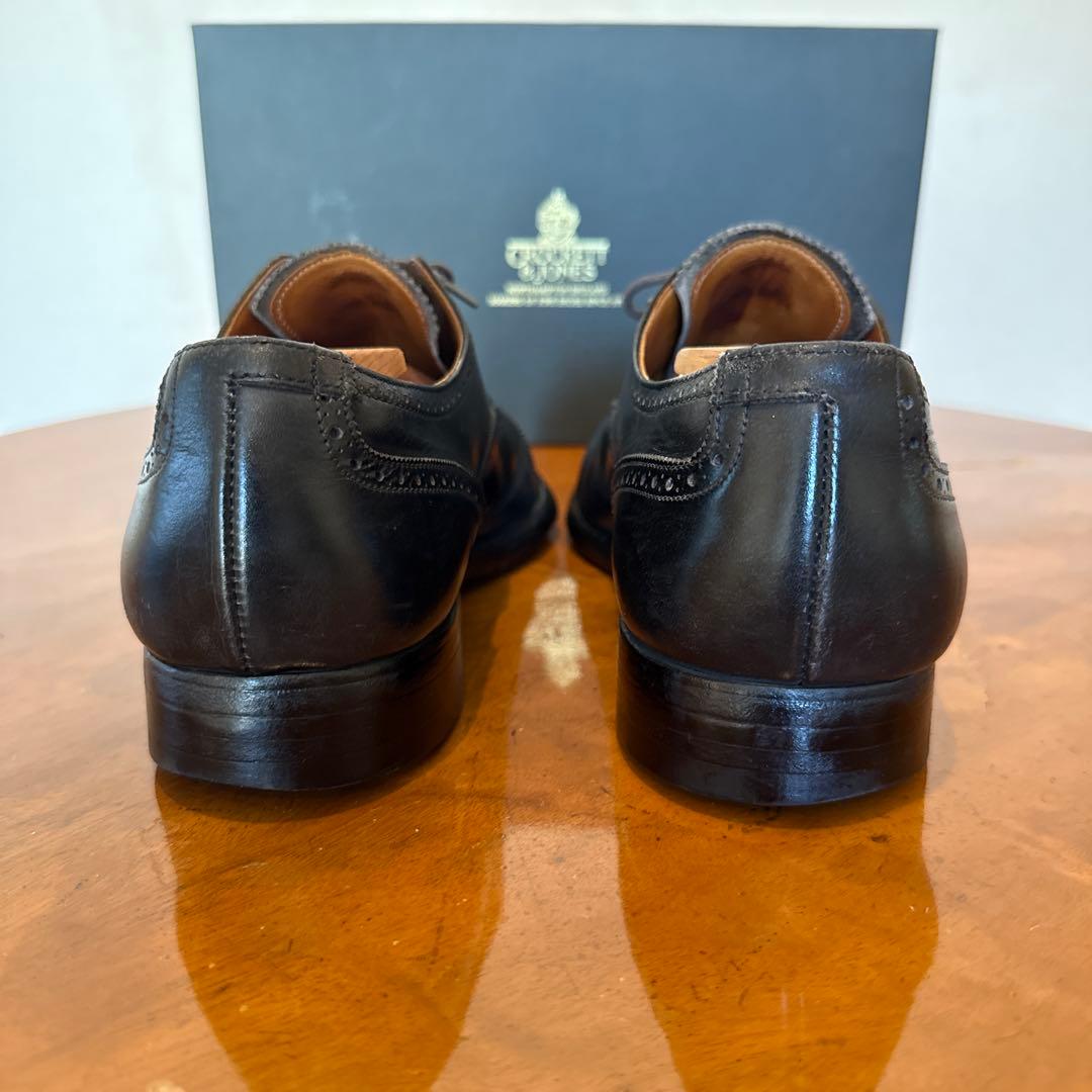 【CROCKETT&JONES 】CHAIRMAN BLACK CALF