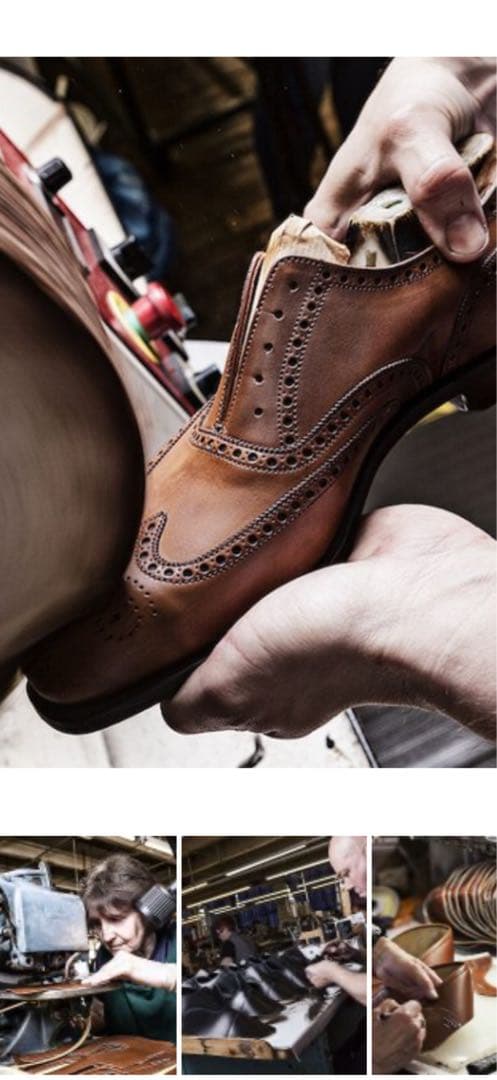 【CROCKETT&JONES 】CHAIRMAN BLACK CALF