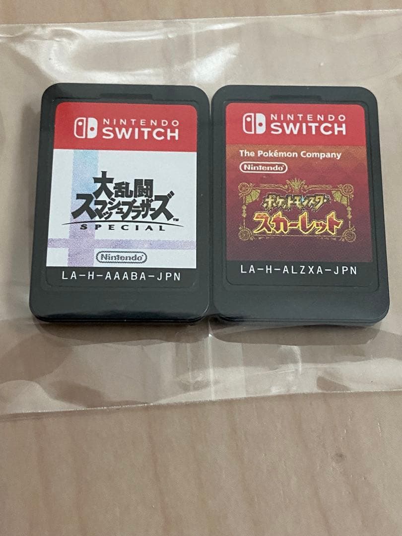 switchソフト　スマブラとポケモン
