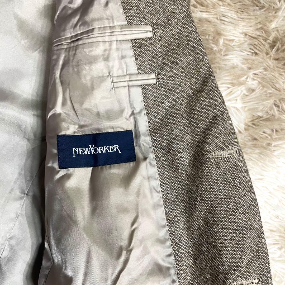 イギリス製生地 ニューヨーカー セットアップ スーツ メンズ ムーン 上下 総裏