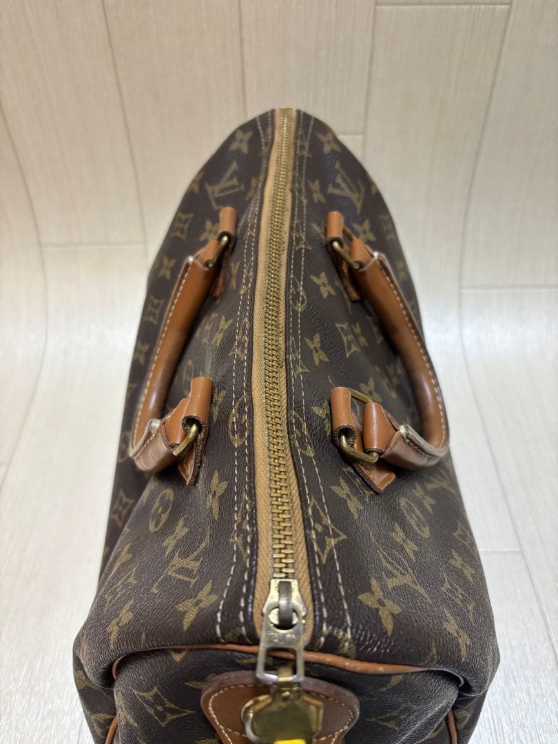 LOUIS VUITTON スピーディー ハンドバッグ モノグラム 鍵なし
