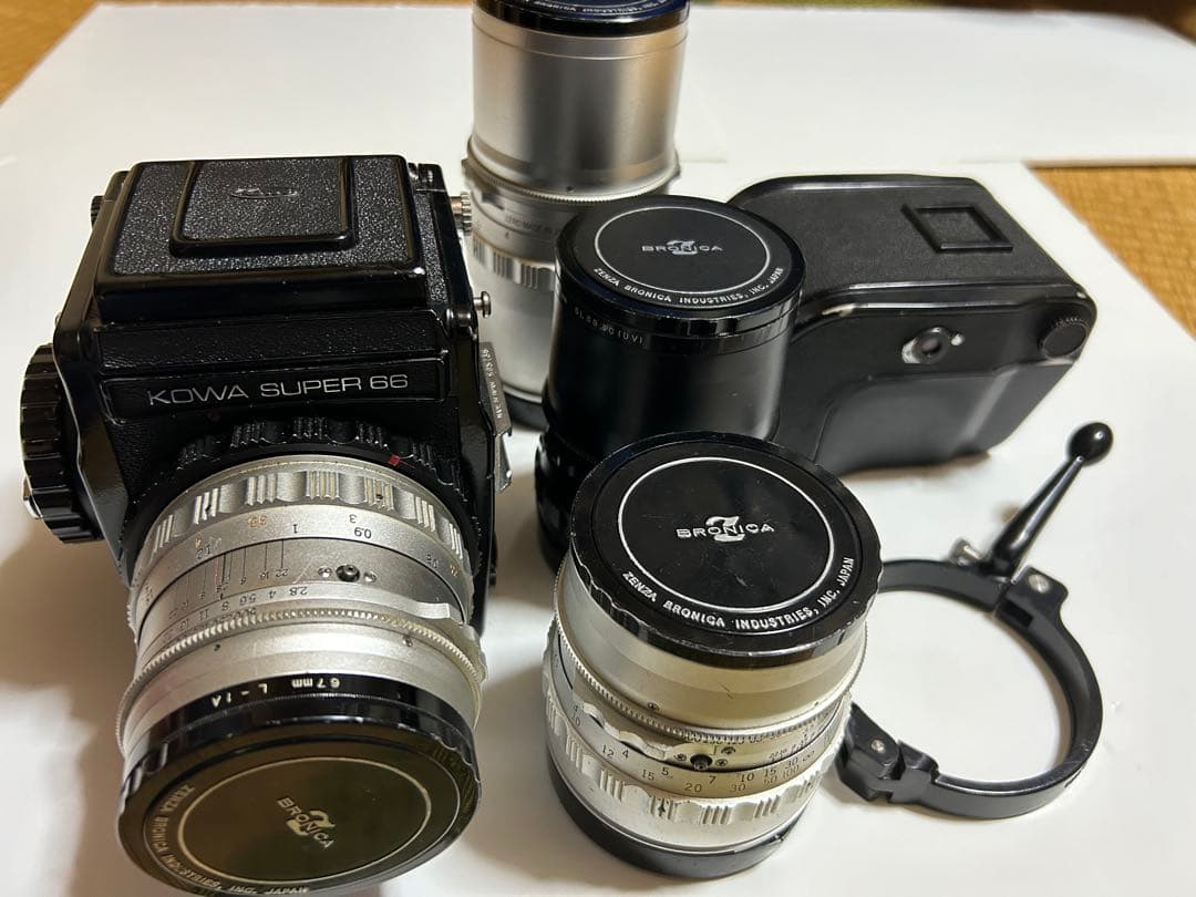 【美品】　KOWA SUPER66 レンズセット　コーワ