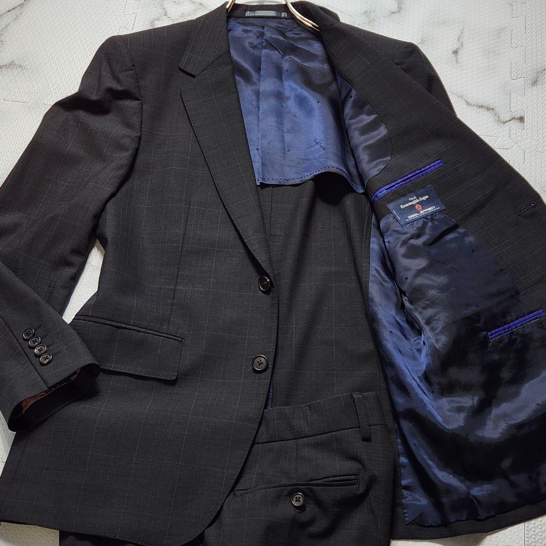 極美品✨ポールスミス 現行タグ ゼニア スーツ マルチチェック