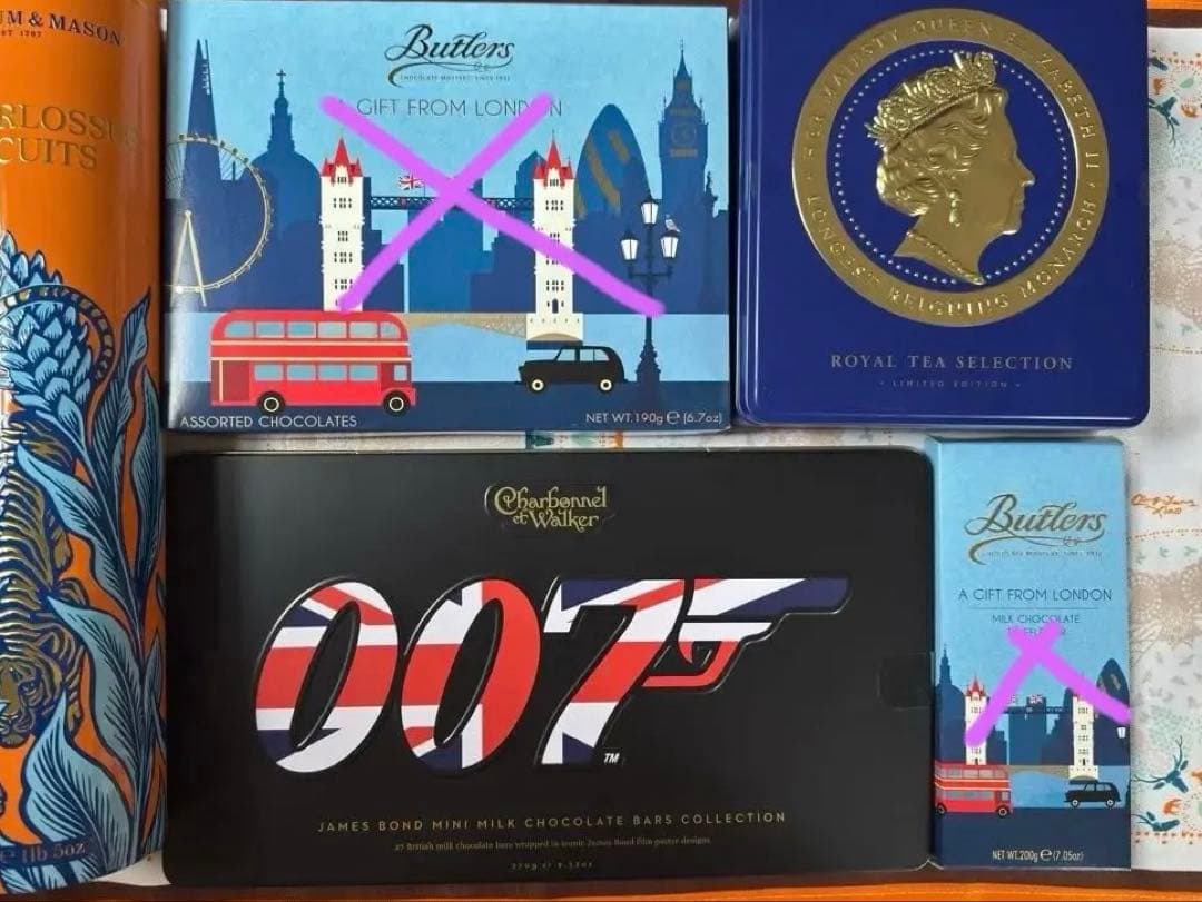 ロンドン チョコレート＆紅茶セット