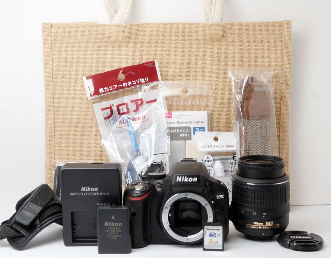 S数100回未満！Nikon D5100★初心者向け★転送OK★普段使いに最適
