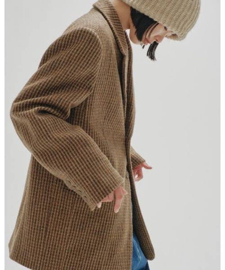 ジャケット・アウター Wool100% Check Jacket