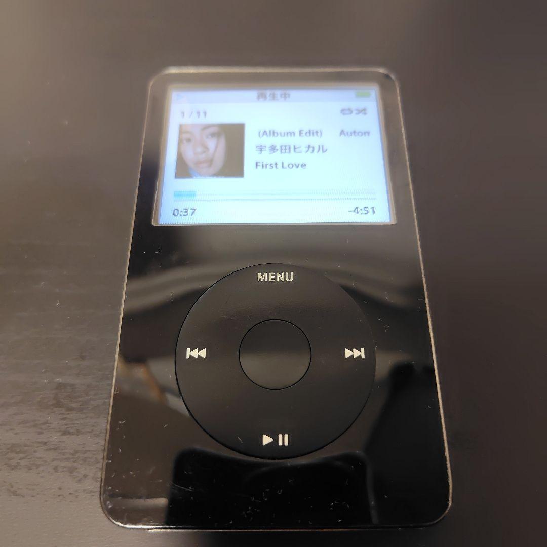 ipod classic 第5.5世代 30GB 黒 (バッテリー交換済)