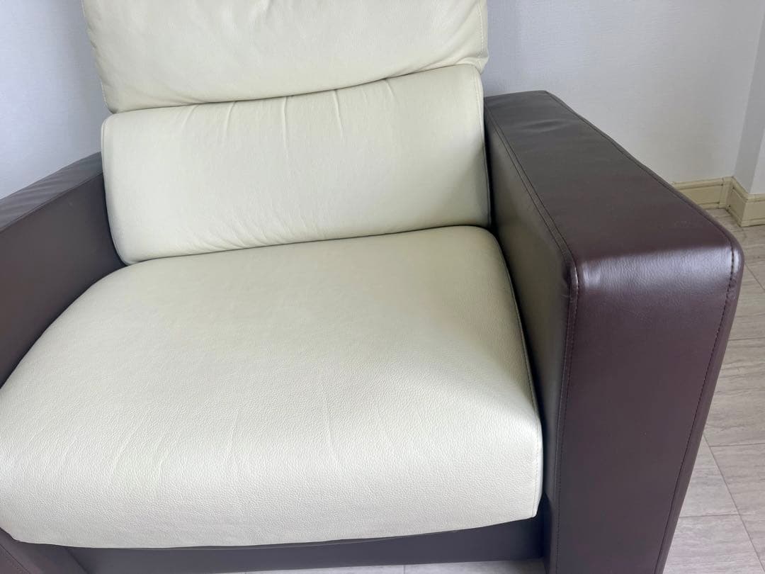 【値下げ】MARUICHI リクライニングソファ　オットマン付