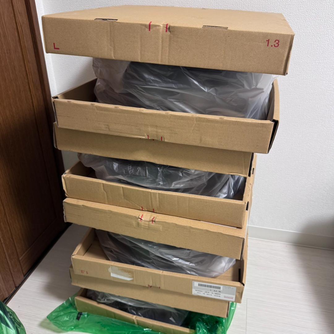 「新車外し」ホンダ 新型フリード エアー AIR EX 純正 アルミ4本