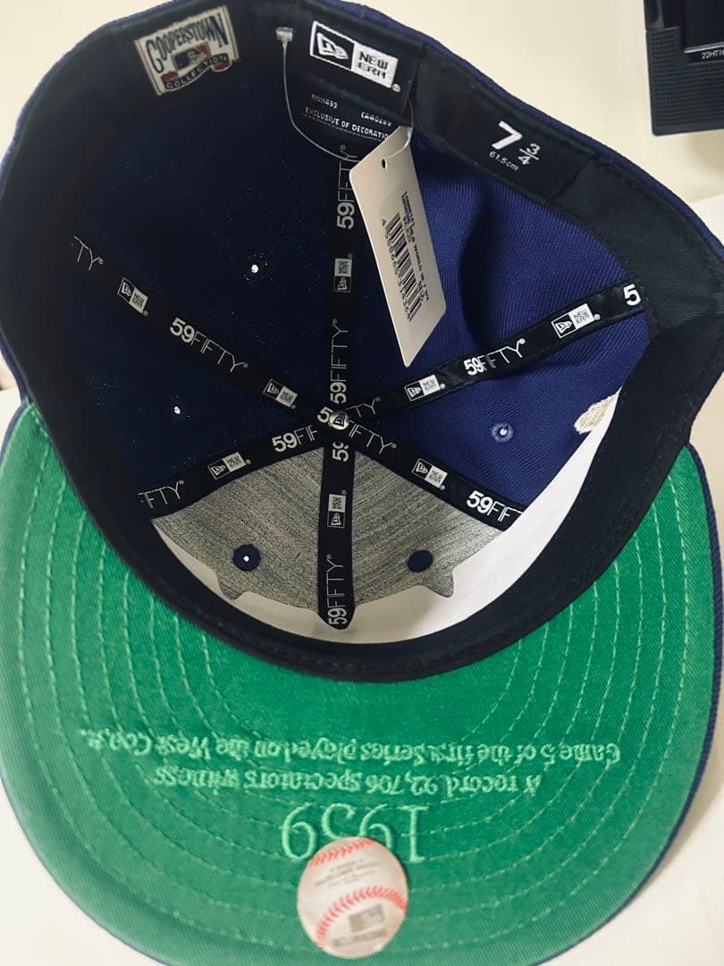 希少 別注 ニューエラ 7 3/4 6点セット ドジャース ステューシー