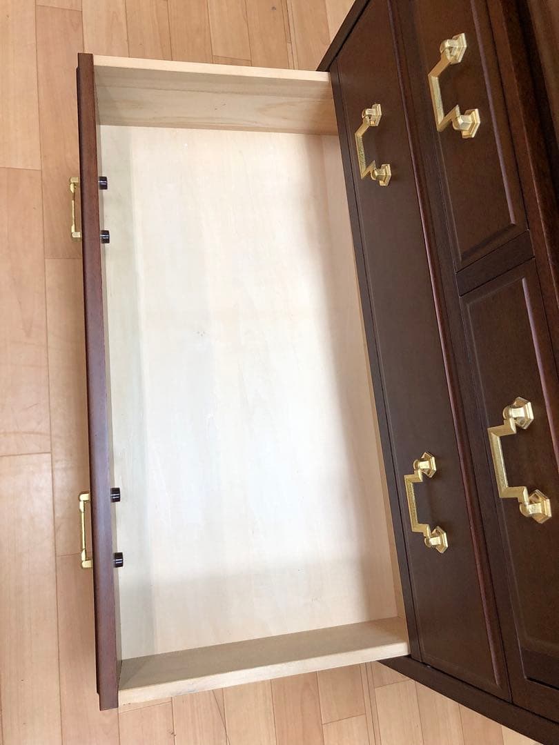 マルニ木工 地中海シリーズ ライティングビューロー デスク チェスト 机