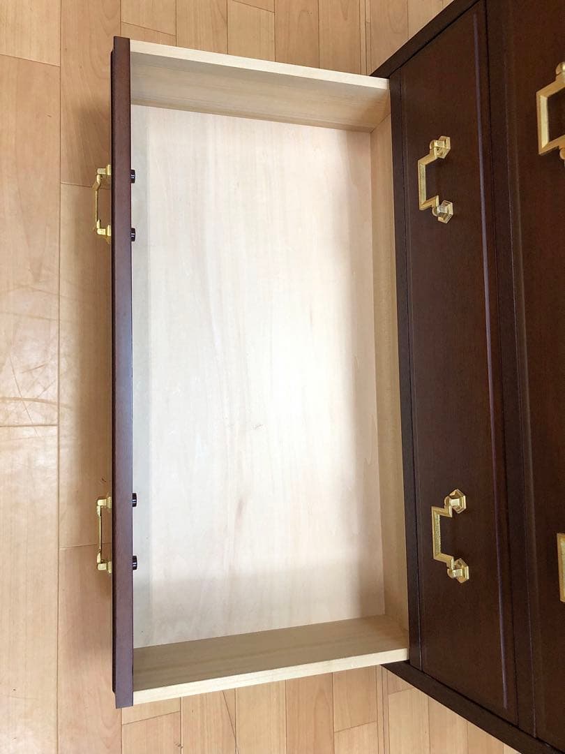 マルニ木工 地中海シリーズ ライティングビューロー デスク チェスト 机