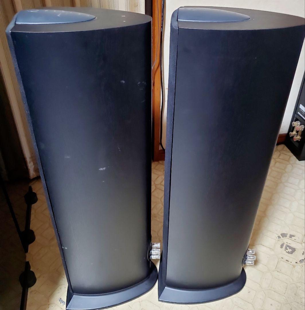 訳あり特価 KEF iQ50 トールボーイスピーカー ブラック 1本①