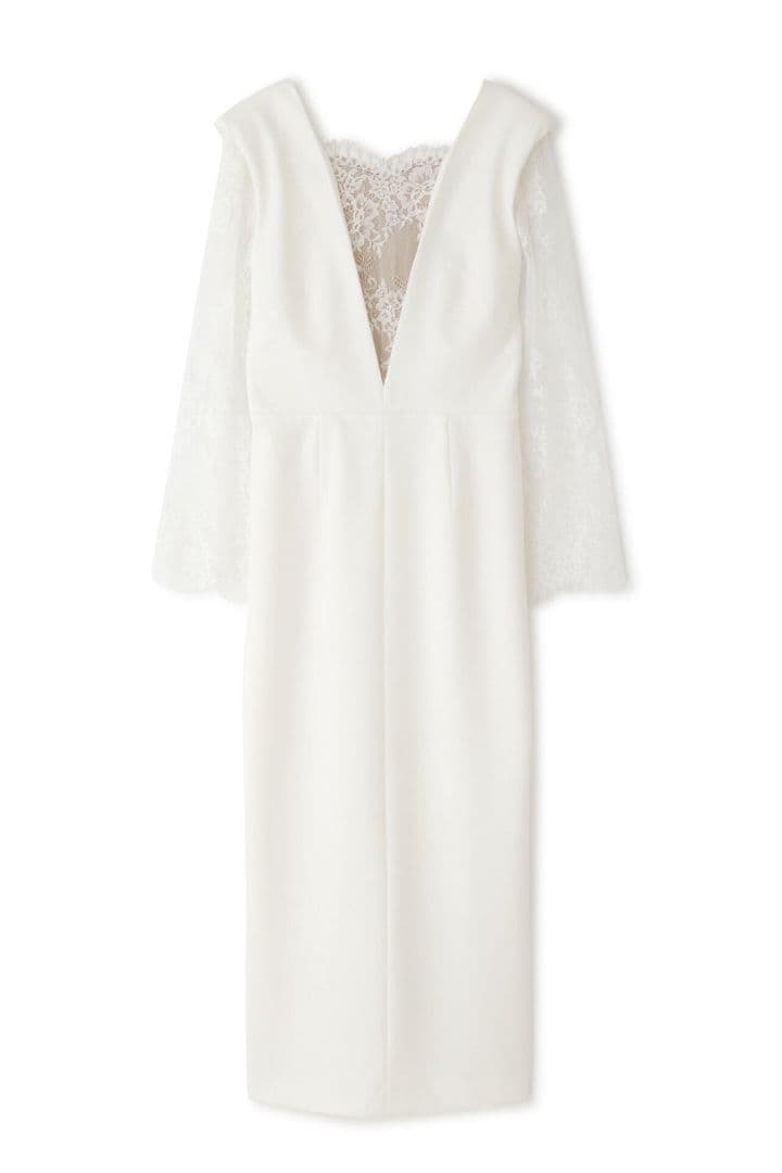 [Alunc] レースコンビドレス PINKY&DIANNE ドレスワンピース