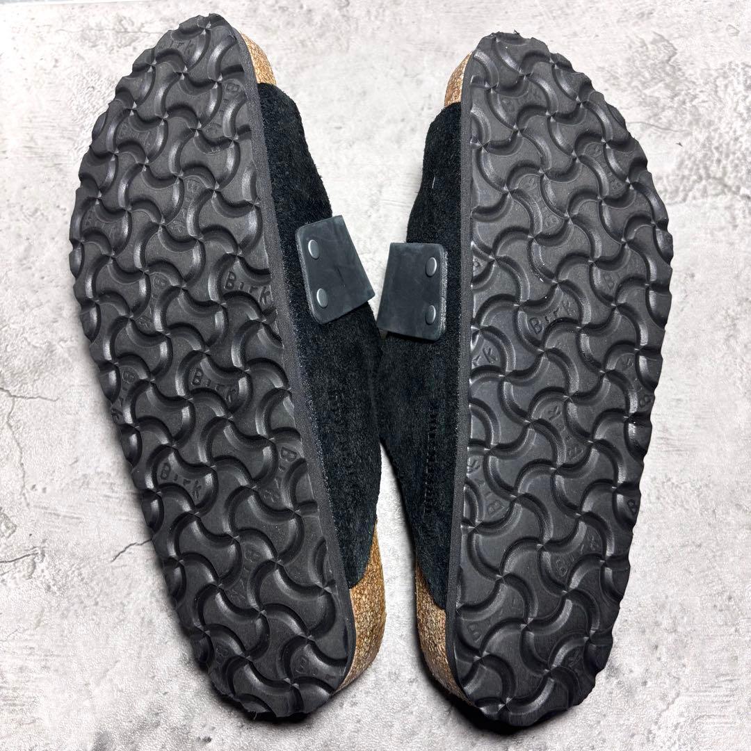 【岡田幸広！】ビルケンシュトック キョウト 37 黒 スエード レザー