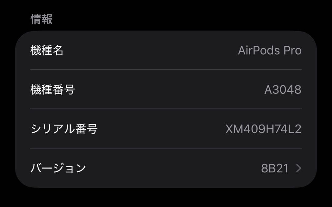Apple AirPods Pro 2 USB-C（第2世代） 本体 美品