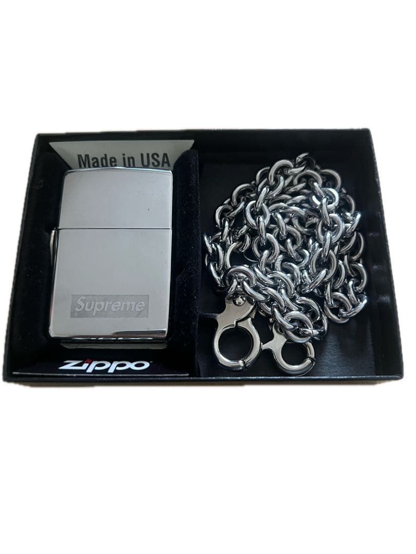 supreme ZIPPO チェーン付きライター
