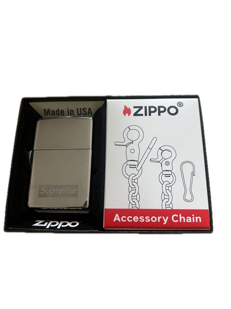 supreme ZIPPO チェーン付きライター