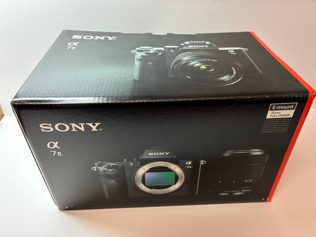 SONYα7 II ILCE-7M2 FE 50mm F1.8