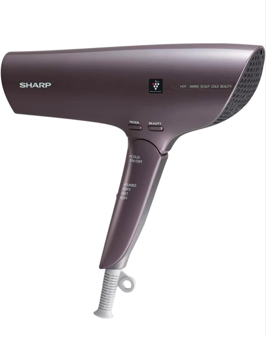 シャープ ドライヤー IB-NP9-V プラズマクラスター ビューティー