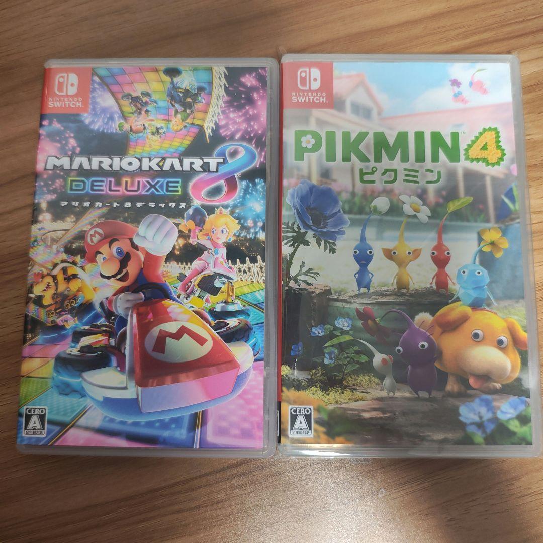 と*可様 マリオカート8デラックス & ピクミン4 セット