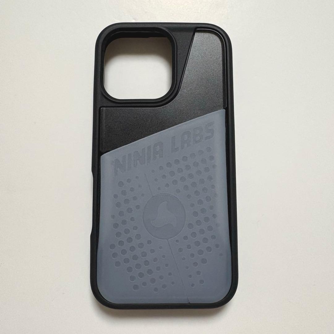 Ninja Labs iphone16 スマホケース ブラック/クリア