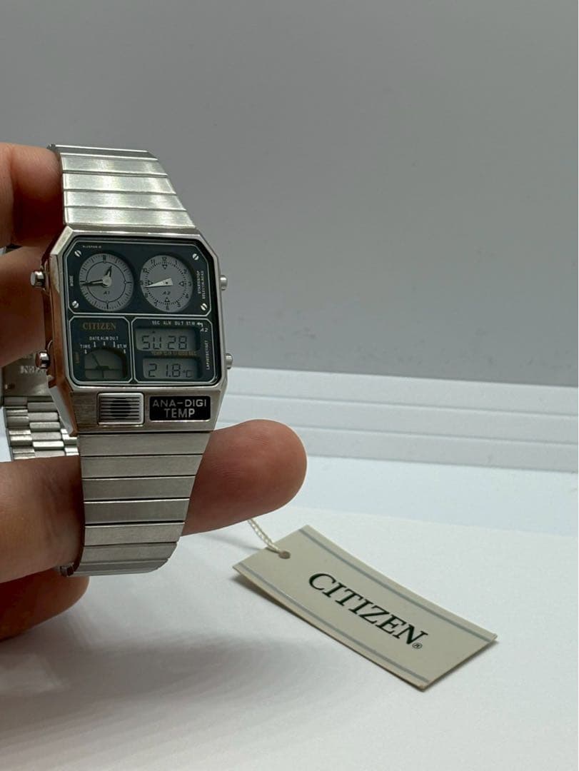 CITIZEN シチズン　腕時計　ANA-DIGI アナデジテンプ　未使用