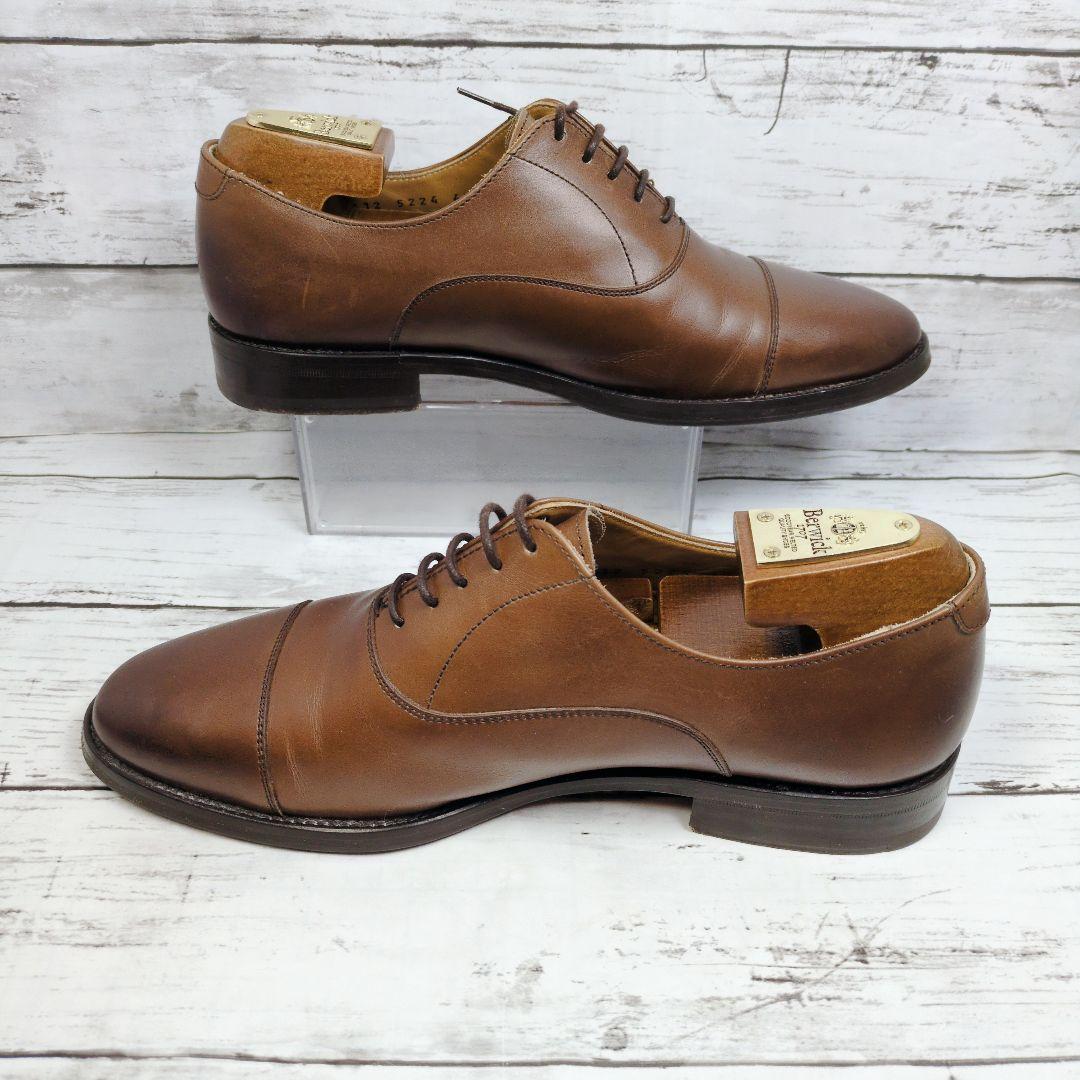 s*o様 良品【Berwick】バーウィック ブラウン ストレートチップ40 2