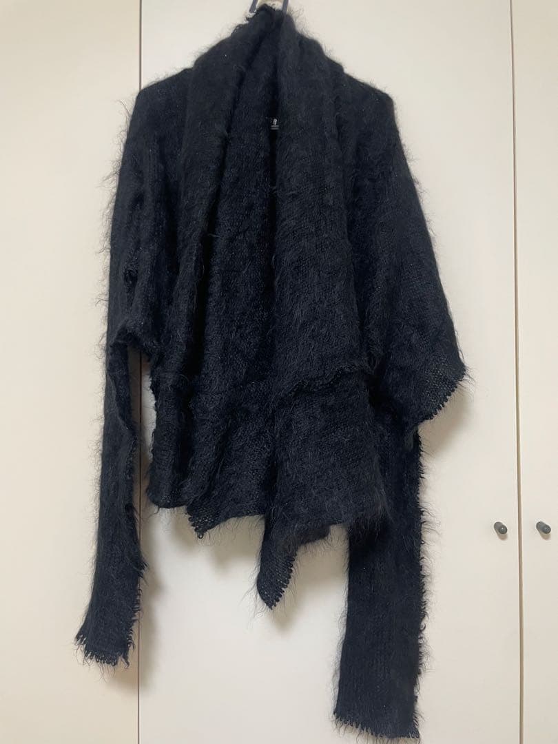 LGBルグランブルーモヘアカーディガン