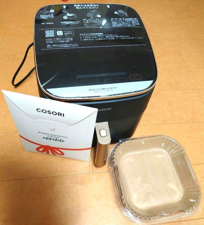 COSORI ノンフライヤー ブラック６Ｌ